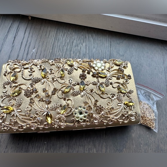 Minicastle Evening Clutch - Golden - Picture 2 of 6